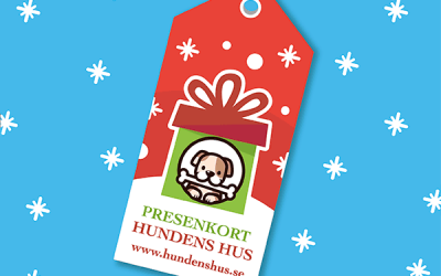 Den perfekta julklappen – ett presentkort till Hundens Hus!